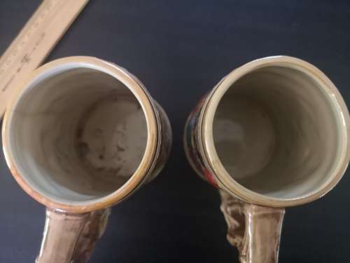 Marked down!! 2 Beer Stein mugs in good vintage condition