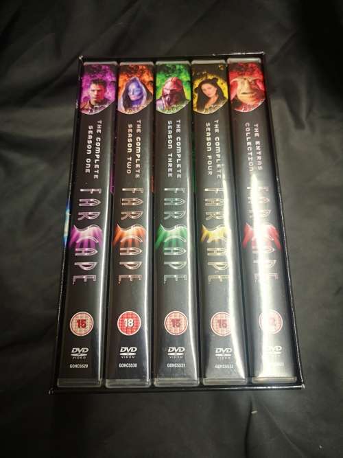 Farscape boxset - season 1-4 plus box with "the extras collection"
