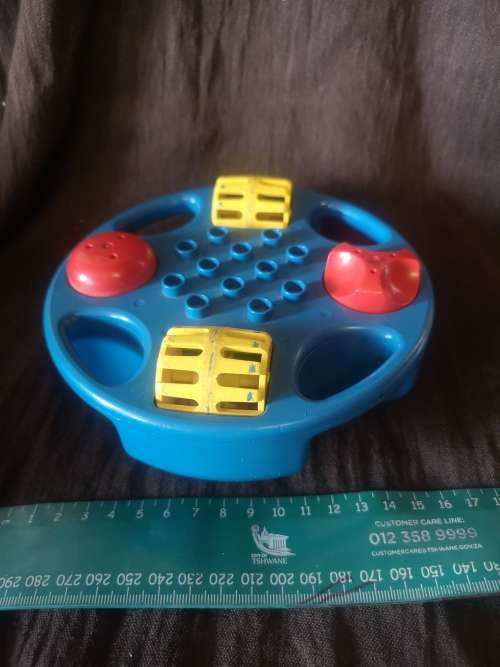 Stock clearance - now on R1 auction! Vintage Duplo lego rattle float on auction