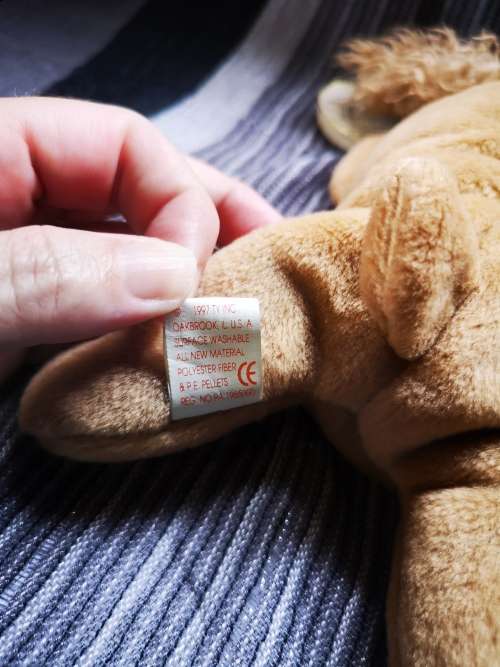 Lovely TY Beanie baby - with very unusual error!