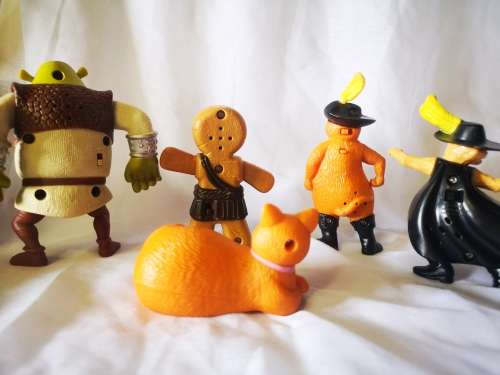 Nice lot of McDonald's happy meal toys - Shrek