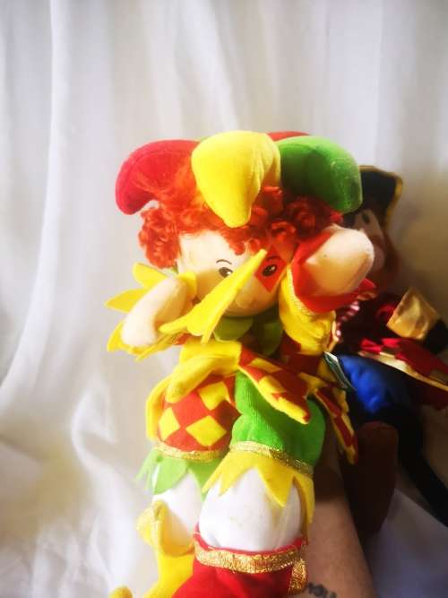 Two Fiesta hand puppets - in excellent condition