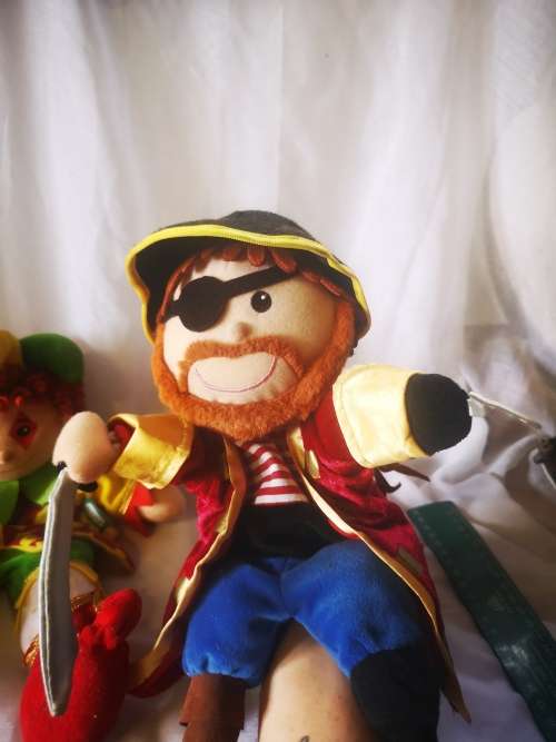 Two Fiesta hand puppets - in excellent condition