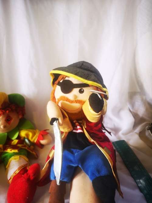 Two Fiesta hand puppets - in excellent condition