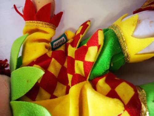Two Fiesta hand puppets - in excellent condition