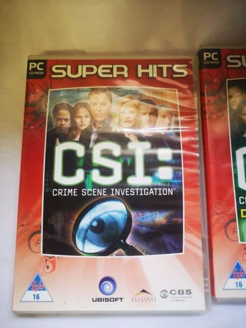 Three CSI PC/DVD games for one price.