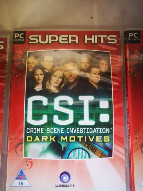 Three CSI PC/DVD games for one price.