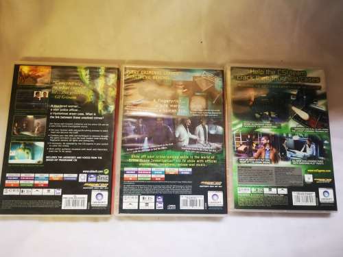 Three CSI PC/DVD games for one price.