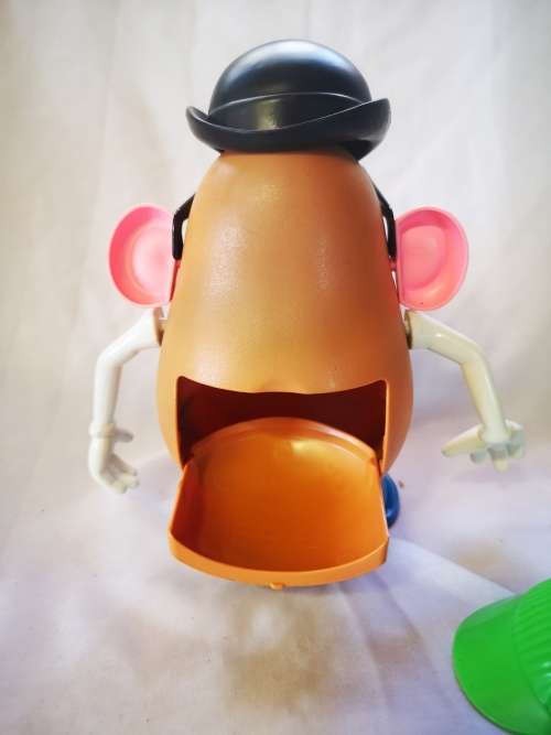 Mr Potatohead with lots of accessories