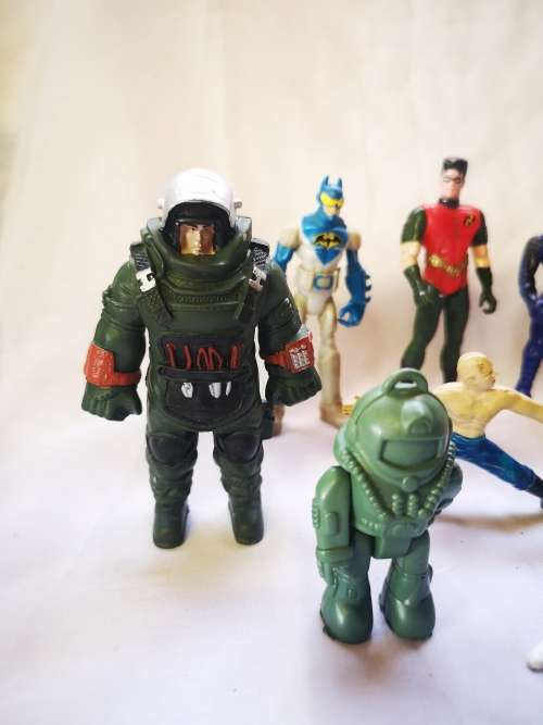 Big lot of action figures - includes Chap Mei, Kenner and Mattel