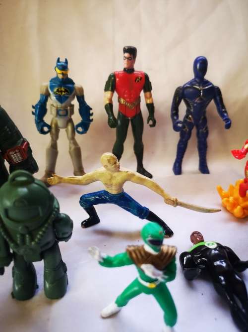 Big lot of action figures - includes Chap Mei, Kenner and Mattel