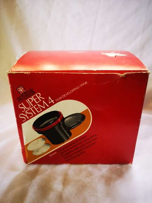 Vintage Paterson super system 4 - film development tank