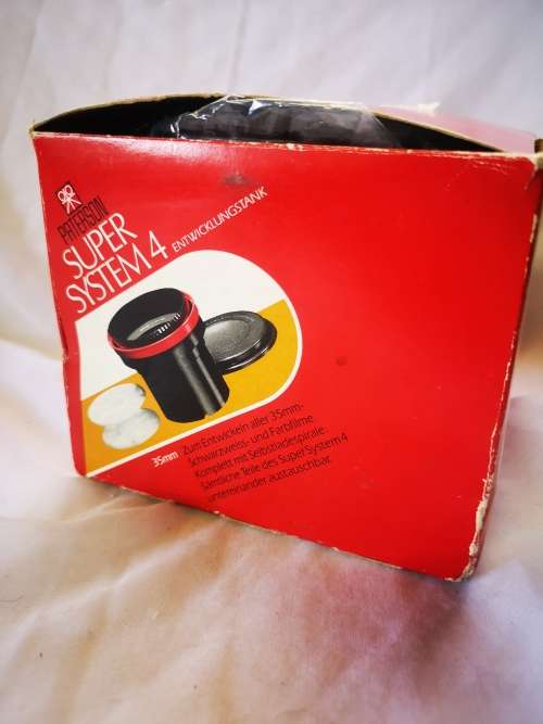 Vintage Paterson super system 4 - film development tank