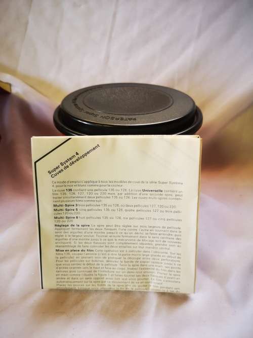 Vintage Paterson super system 4 - film development tank