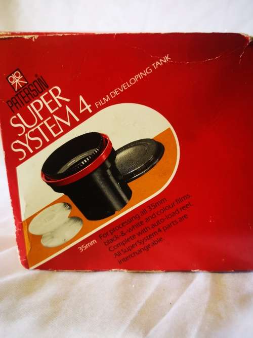 Vintage Paterson super system 4 - film development tank
