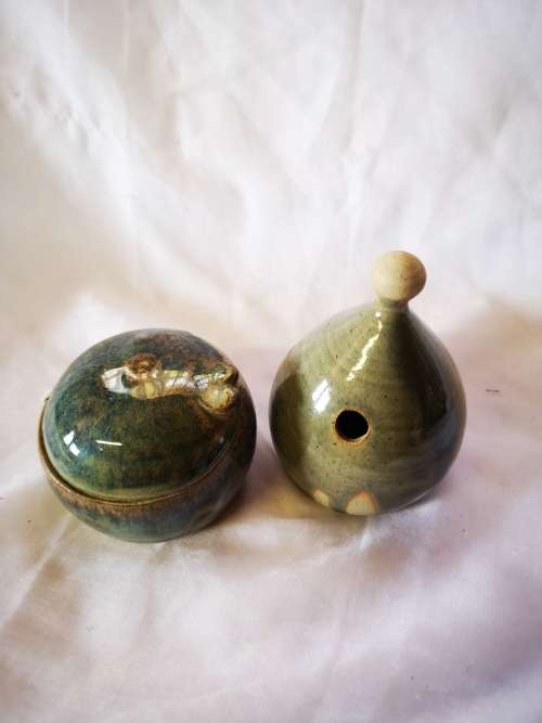 Two very interesting pottery items