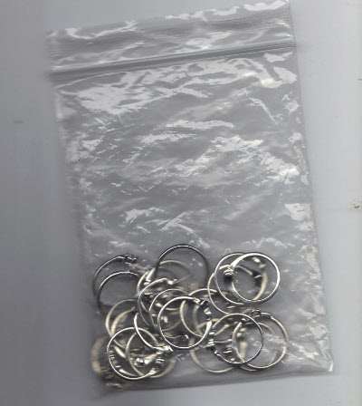 Lot of 26 silver plated, swarovski crystal rings