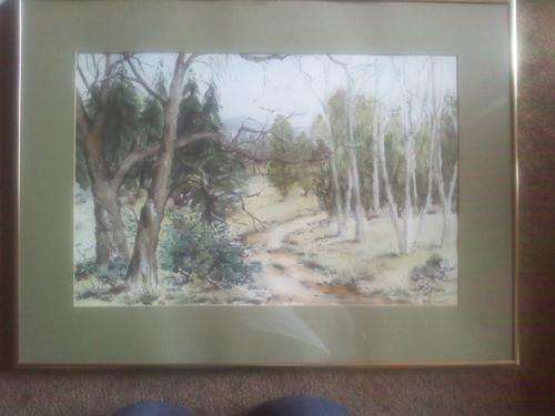 Beautiful original watercolour painting by I FitzGerald!