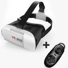 VR Box 2.0 Virtual Reality 3D Glasses With Remote Control For Smartphone(Local Stock)