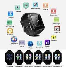 U8 SMART WRIST WATCH (BLACK)