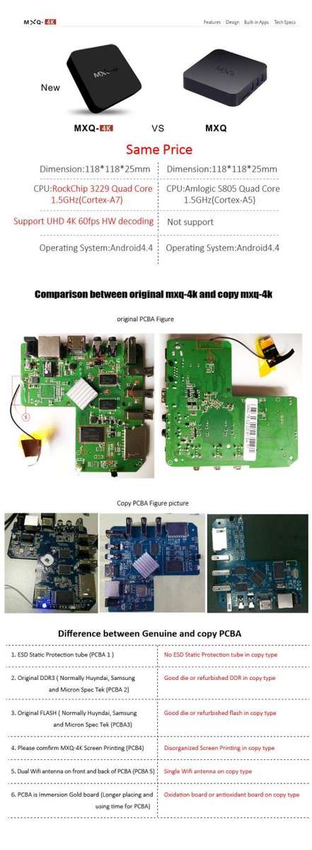 MXQ-4K TV Box KODI 16.1 Supports DSTV Now and Showmax