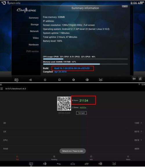 MXQ-4K TV Box KODI 16.1 Supports DSTV Now and Showmax