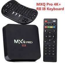 MXQ-PRO 4K TV Box & RII Air Remote Combo (Supports DSTV Now, Showmax, Netflix,Miracast, Kodi)