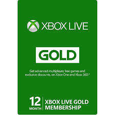 Microsoft Xbox LIVE 12 Month Gold Membership