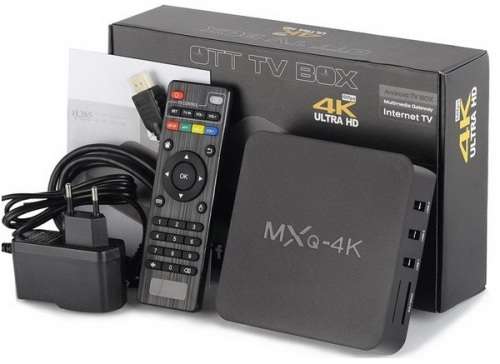 MXQ-4K TV Box (Supports DSTV Now,Supersport, Showmax, Netflix,Miracast, Kodi)