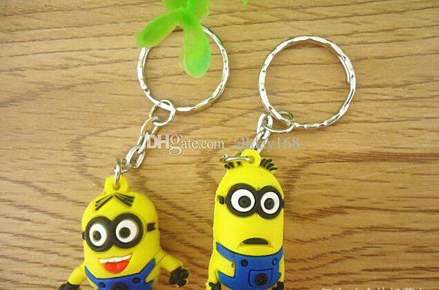 Minions Action Figure cartoon Key chain