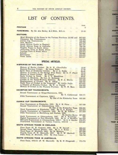 The History of South African Cricket .... 1915 ... Excellent Condition with Numerous illustrations