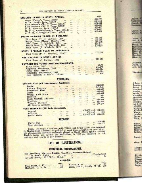 The History of South African Cricket .... 1915 ... Excellent Condition with Numerous illustrations