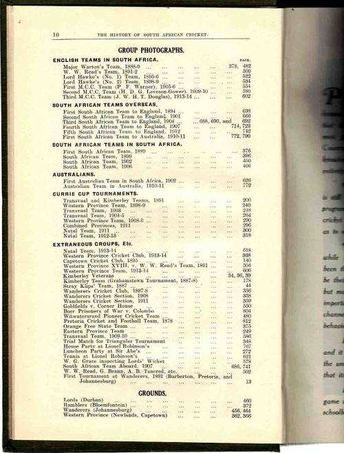 The History of South African Cricket .... 1915 ... Excellent Condition with Numerous illustrations