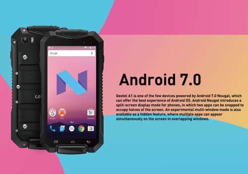 Geotel A1 Rugged Android Phone