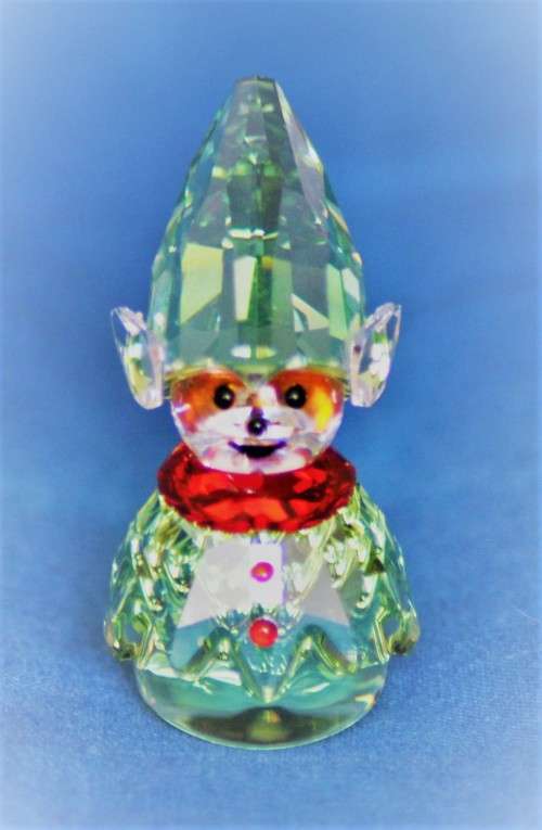 Swarovski Crystal Rocking Santa's Helper figurine