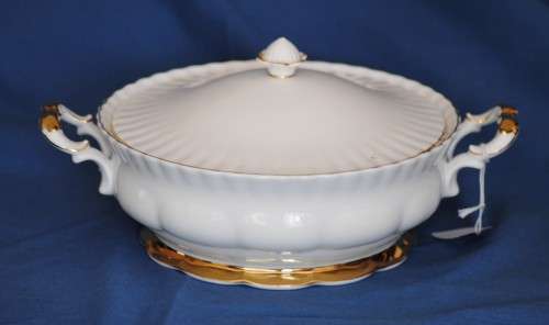 Royal Albert Val D'Or  Serving Dish with Lid