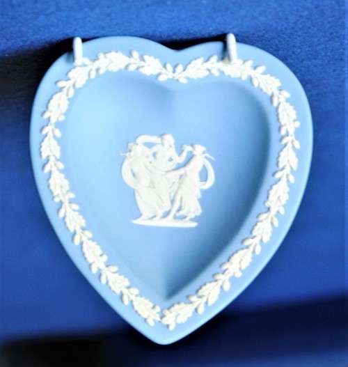 Wedgwood Heart shaped Pin Dish