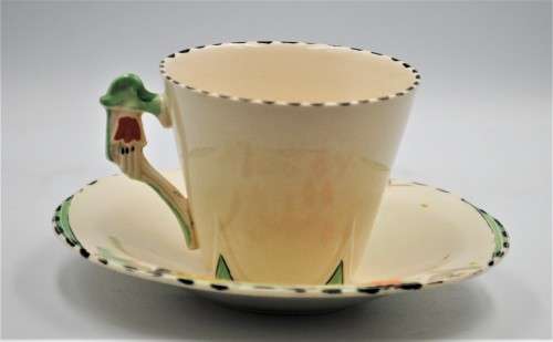Burleigh Art Deco Cup and Saucer