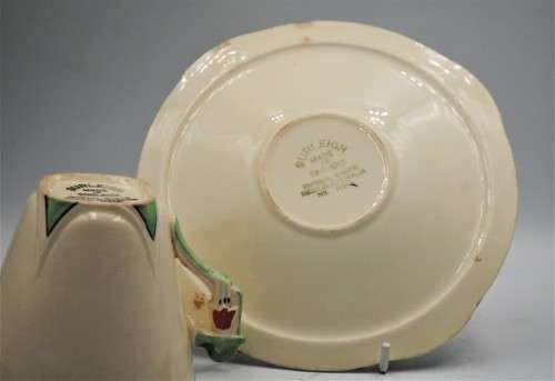 Burleigh Art Deco Cup and Saucer