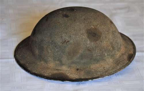 WWI Metal  Military Helmet