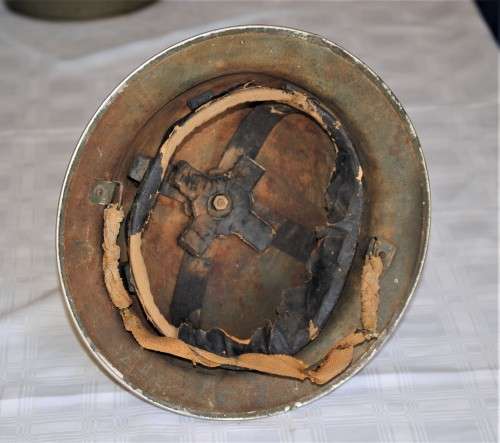 WWI Metal  Military Helmet