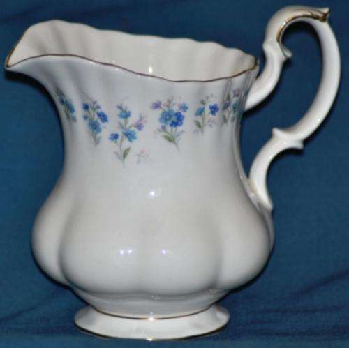 Royal Albert "Memory Lane" Milk jug and Sugar basin