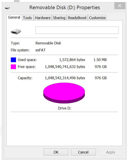 1TB Flash Memory Drive-USB stick