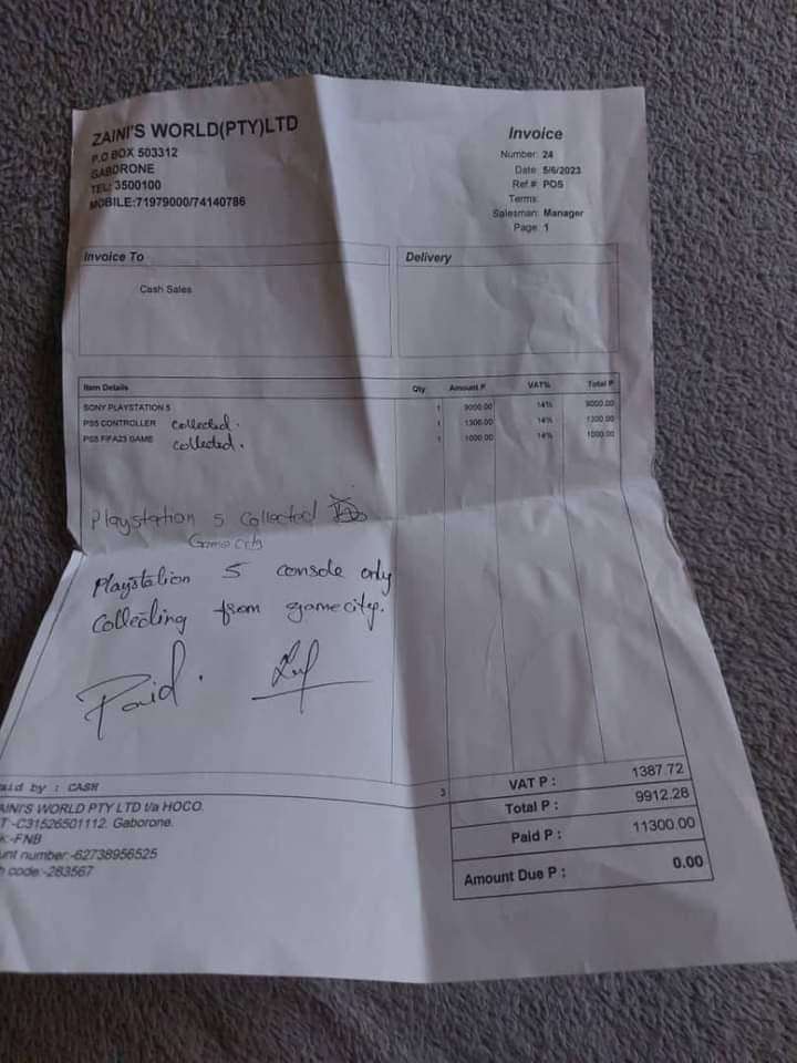 PlayStation 5 pre used