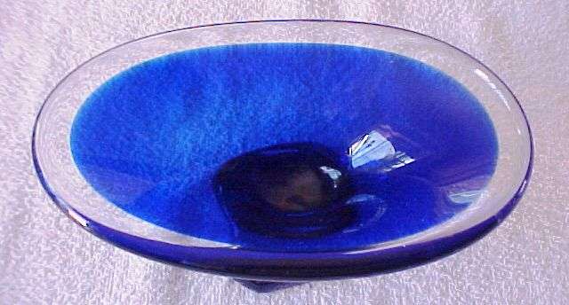 Blue Murano Dish