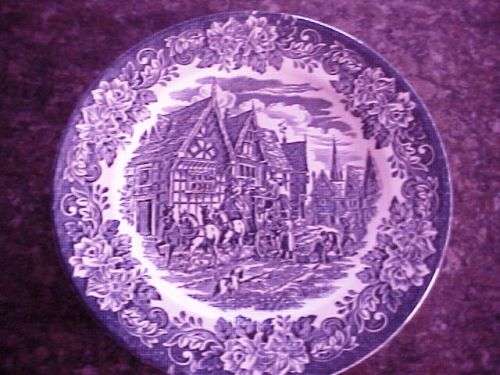 Plate EIT - Blue & White - England