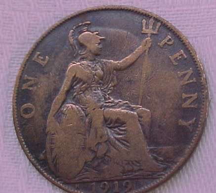 1919 One Penny