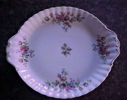 Royal Albert Moss Rose Cake Plate