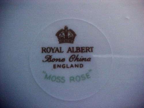 Royal Albert Moss Rose Cake Plate