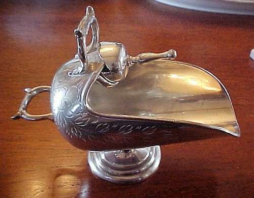 EPNS Large Sugar Scoop & small Scoop